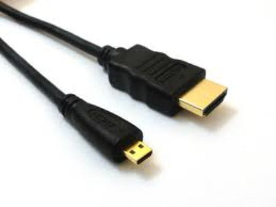 HDMI to Micro HDMI (Type D) 3 Ft. Cable